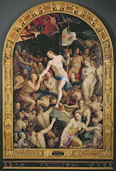 Cristo en el limbo, 1552 de Agnolo Bronzino